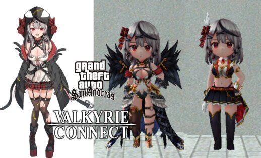 V Tuber Sakamata Chloe from Valkyrie Connect