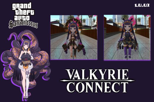 V Tuber Ninomae Ina'nis from Valkyrie Connect