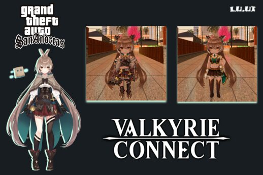 V Tuber Nanashi Mumei from Valkyrie Connect