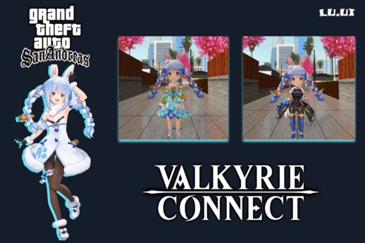 V Tuber Usada Pekora from Valkyrie Connect