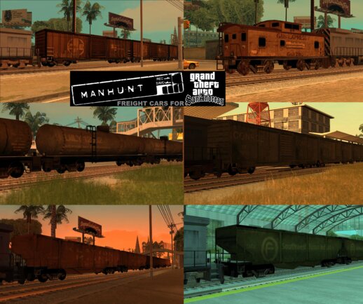 Manhunt Freight Cars (SA-Style)