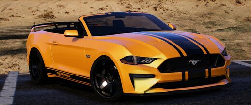 2019 Ford Mustang GT Convertible [ADD-ON/FiveM/ Animated Roof]