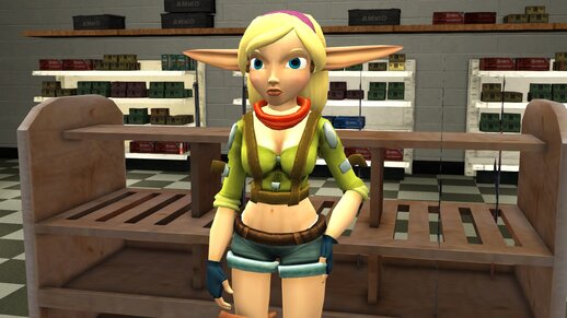 Tess from Jak and Daxter