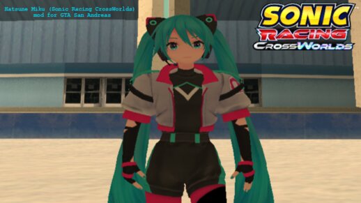Hatsune Miku (Sonic Racing CrossWorlds)