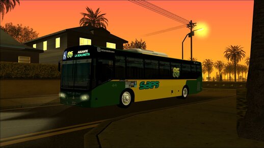 Linea 85 Todo Bus Agrale MT17 Interno 44