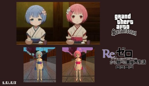 Ram & Rem Childhood - Re:Zero