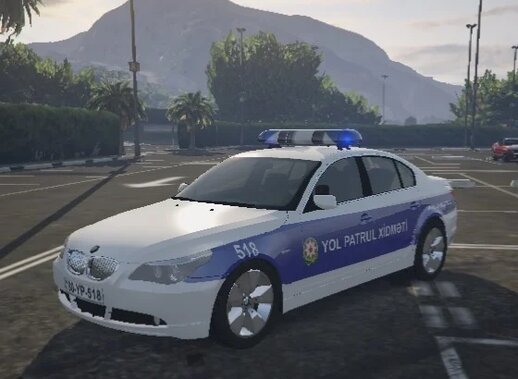 BMW E60 Azerbaijan Police (DYP)