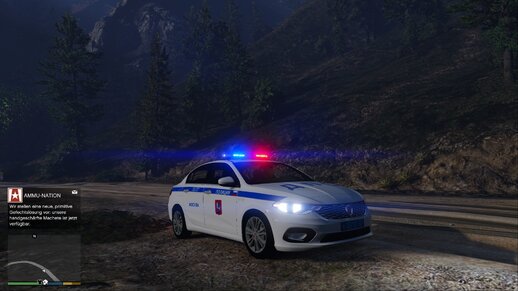 Fiat Egea Tipo Russian Traffic Police (DPS)