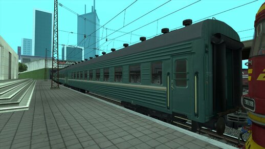 РЖД плакарт зеленый