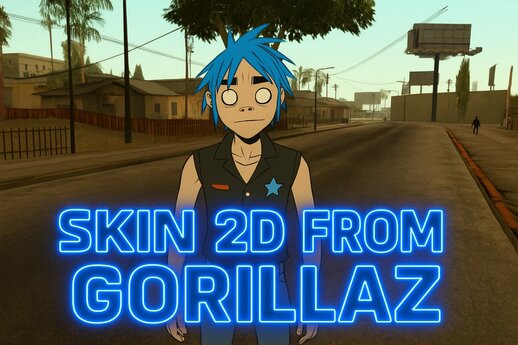 Skin 2D from Gorillaz