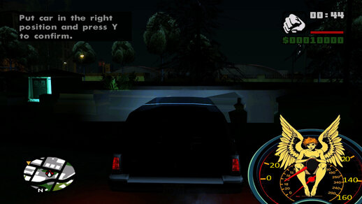 Creepy Angel Speedometer
