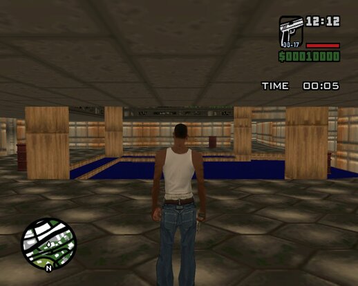 Doom E1M1 map