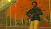 Green Flannel Shirt with Hoodie