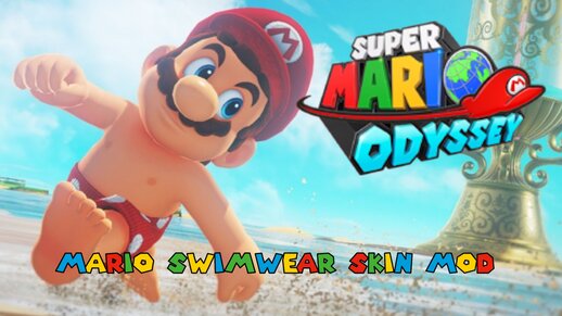 Super Mario Odyssey Mario Swimwear skin mod
