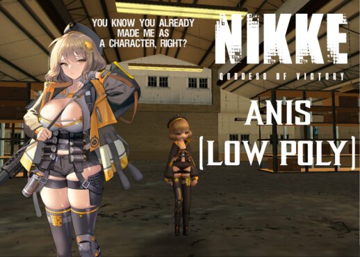 Anis (Low Poly Version) (Goddess of Victory: Nikke)