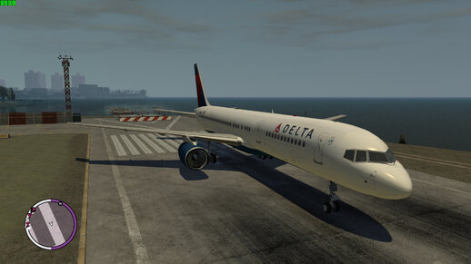 Delta Airlines livery for Boeing 757-200