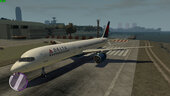 Delta Airlines livery for Boeing 757-200