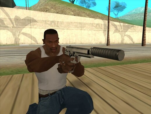 Silenced Pistol from Trigger Man (Gamecube)