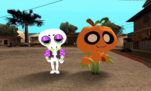 Ribecca And Gourdy From Dandys World