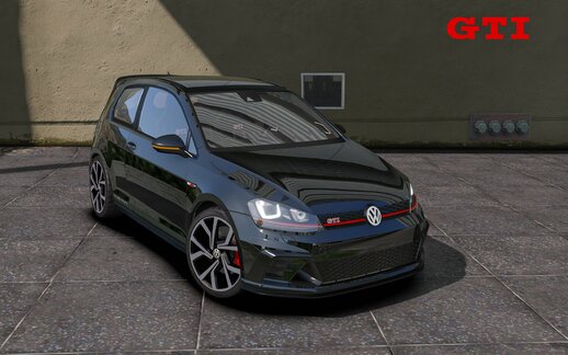Volkswagen Golf 7 Clubsport  2016 [Add-On | Animated Sunroof]