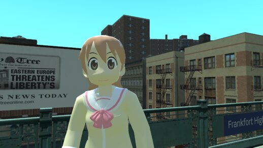 Yuuko Aioi from Nichijou 